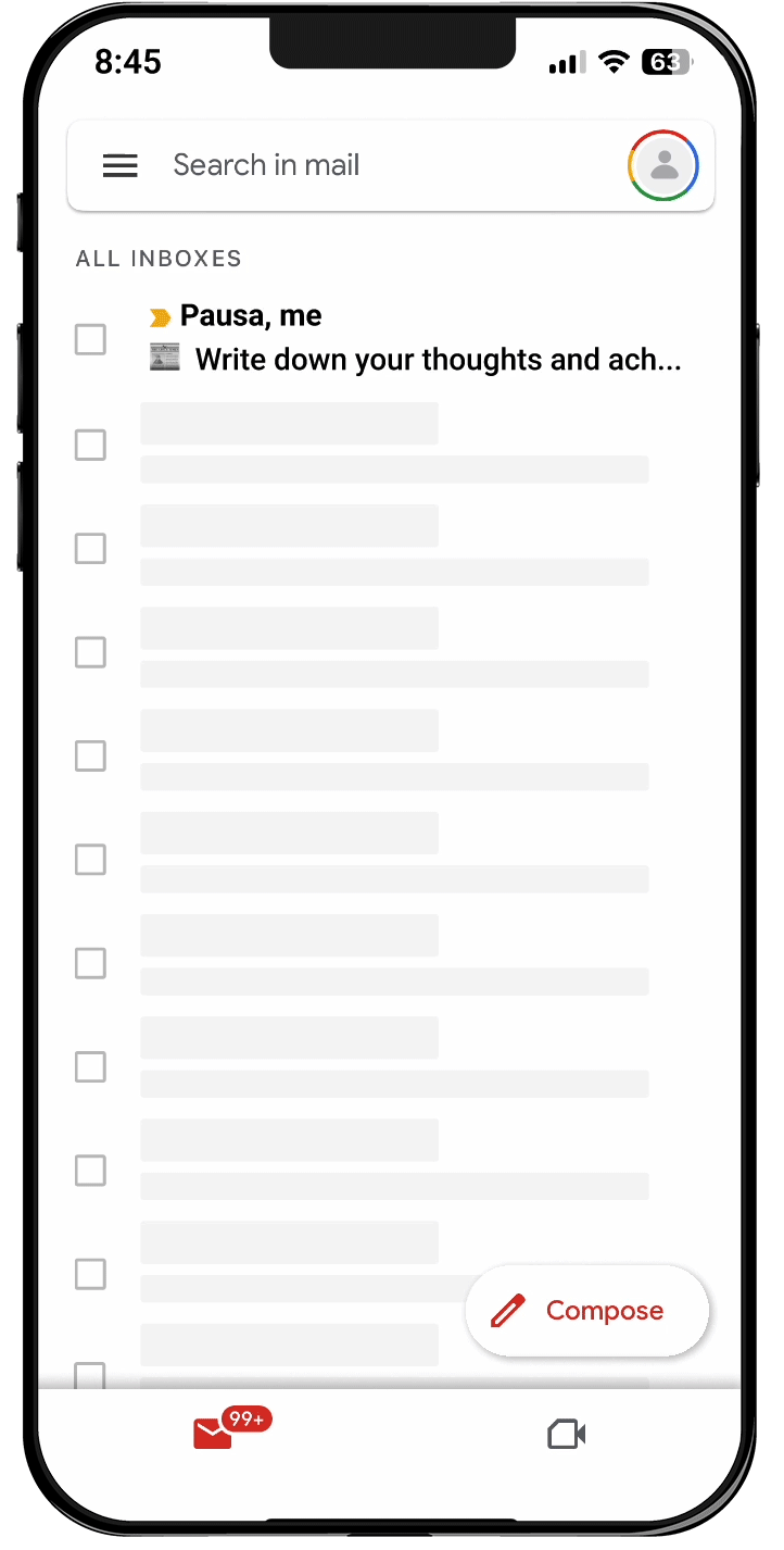 Daily reminder feature